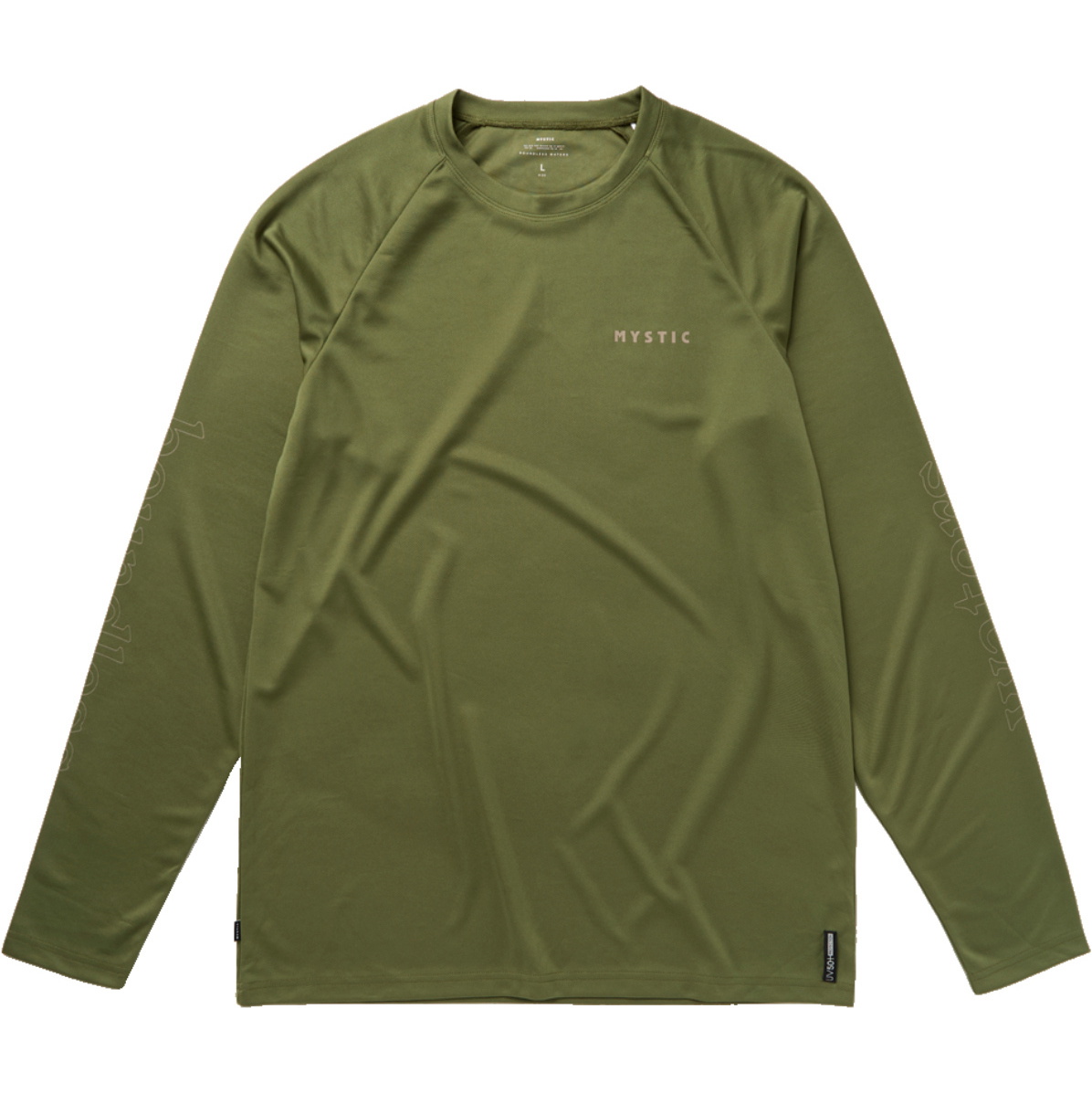 2026 Mystic Mens Tactic Long Sleeve Loosefit Quickdry Top 35001.250220 - Olive Green